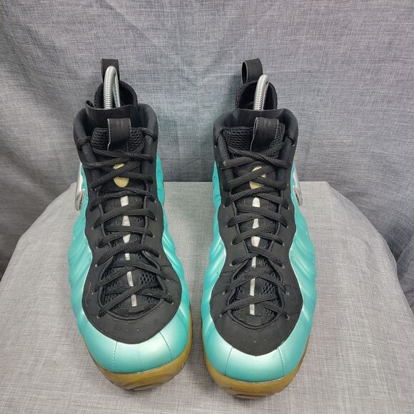 Size 15-Nike Air Foamposite Pro Island Green 624041-303 Men\'s Basketball GS main image 6